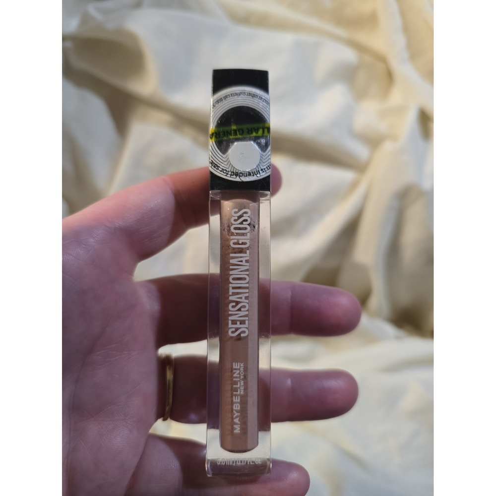 Maybelline Sensational Lip Gloss Discontinued 03 Taupe With Me NEW
